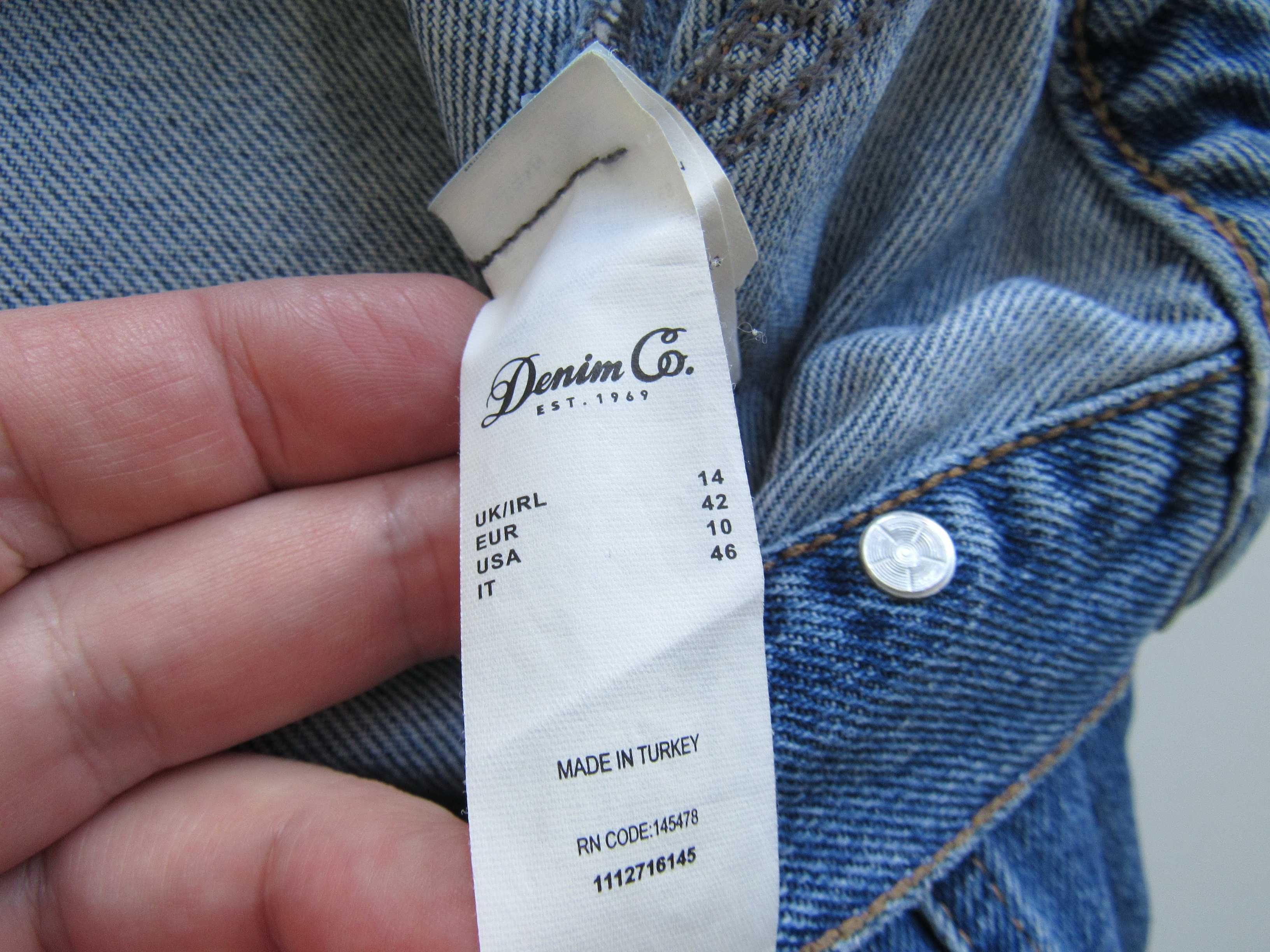 Юбка короткая джинсовая Denim Co. разм. UK14 (на рост ОТ 170см)