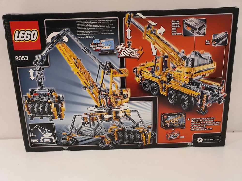 Новий Lego Technic 8053 Пересувний кран! New!