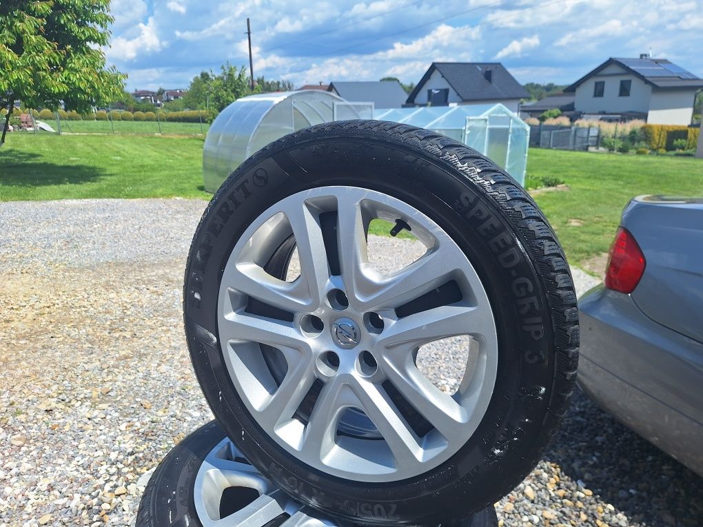 Opel felgi strukturalne koła opony zima 6.5J 16" 5x105 astra mokka
