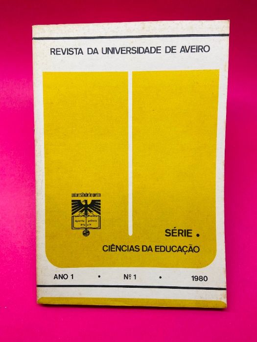 Revista da Universidade de Aveiro, Série - Ciências da Educação - RARO