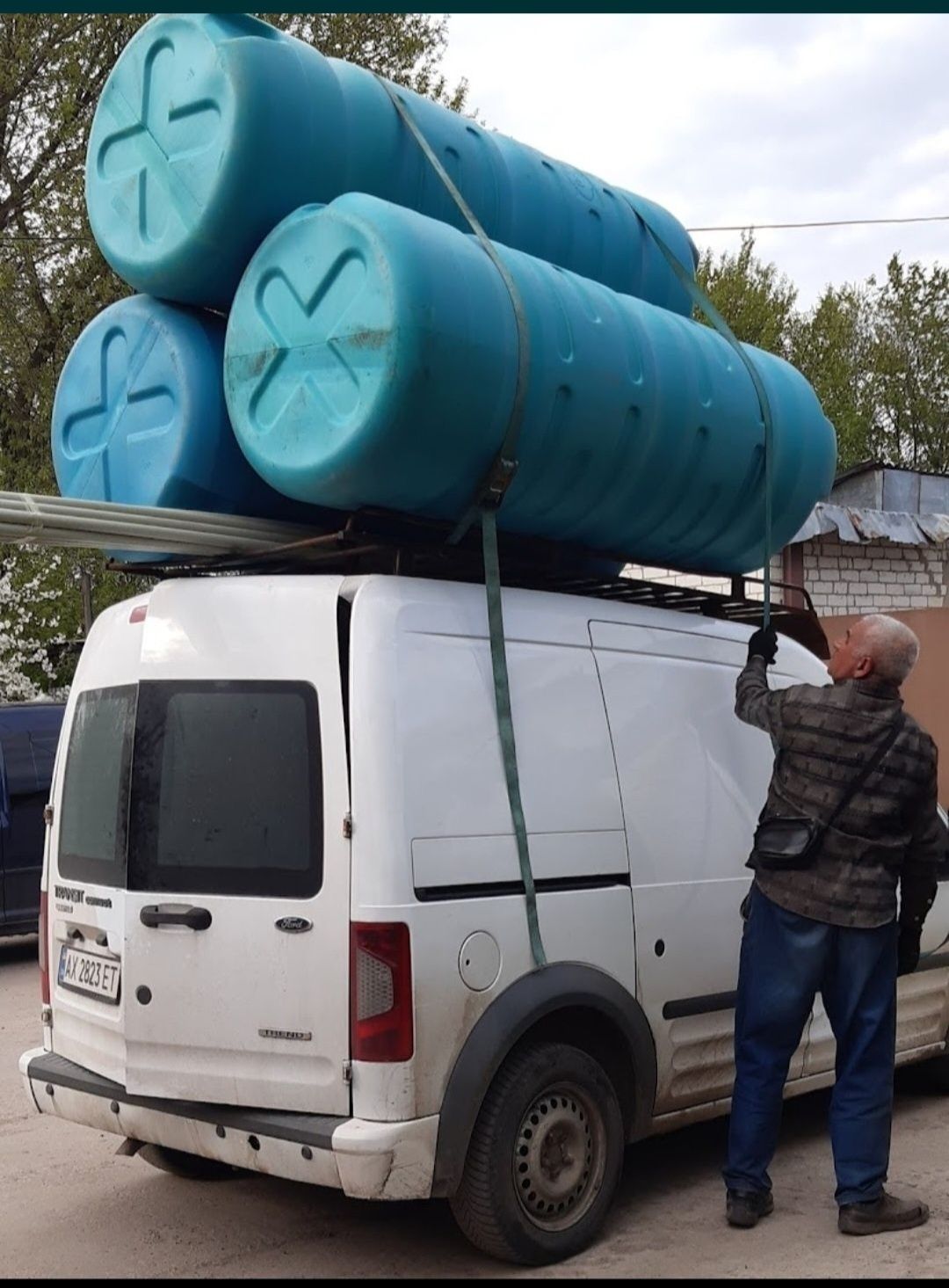 Бак для воды пластиковый