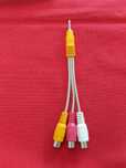 Kabel jack audio video nowy do telewizora