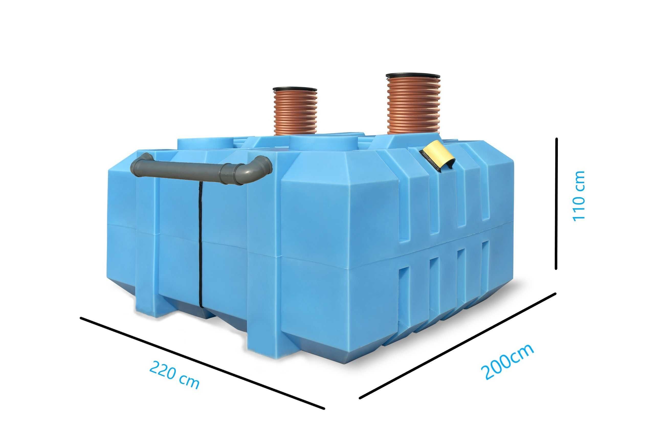 Zbiornik 4400L Szambo Deszczówka Oczyszczalnia 4000L Beczka 3000L
