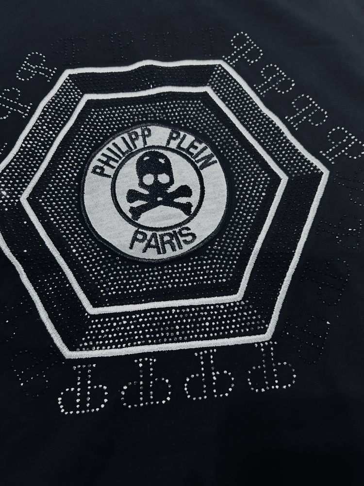 T-shirt koszulka bluzka czarna Philipp Plein