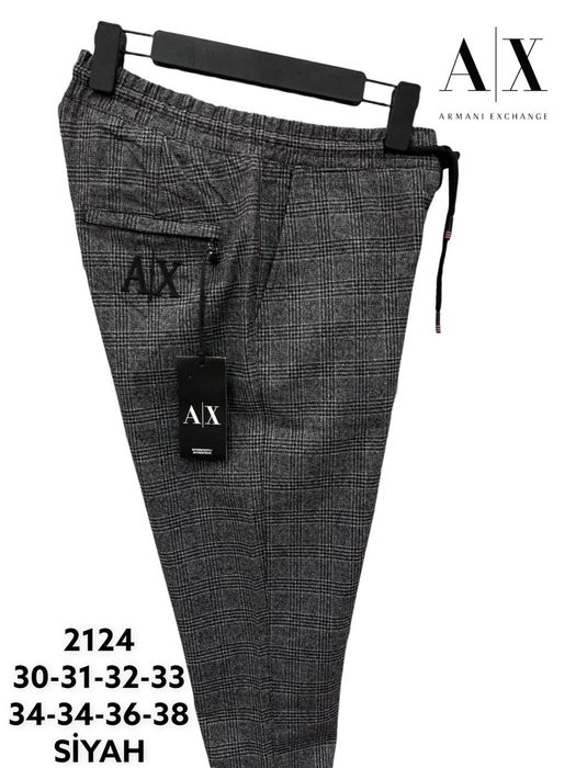 Брюки зауженные Армани  теплі 30 розмір