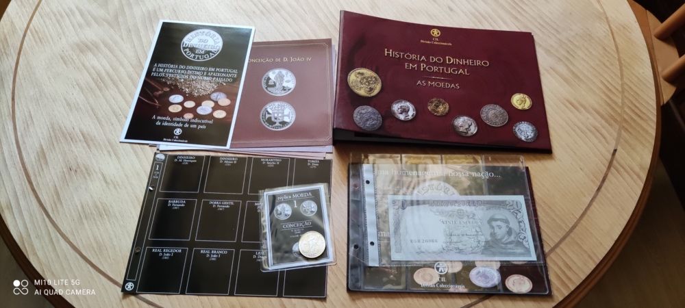 Catálogo História do dinheiro em Portugal, Edições CIL, réplicas