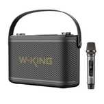 Głośnik Bezprzewodowy Bluetooth W-King H10 S 80W + Mikrofon (Czarny)