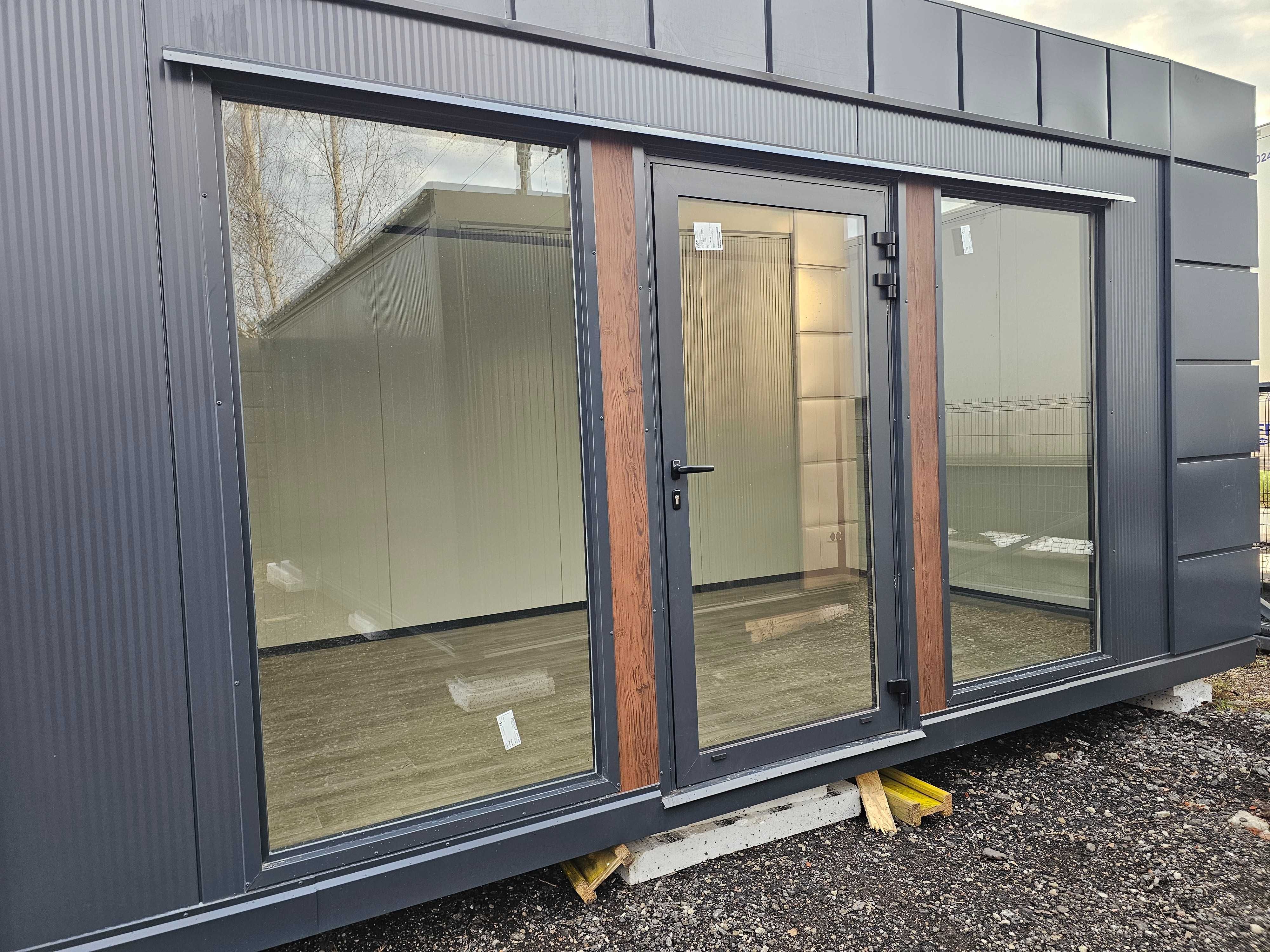 Pawilony /Biura/ 6m x 3m Handlowo Usługowe Kontenery Biuro Komis Kiosk