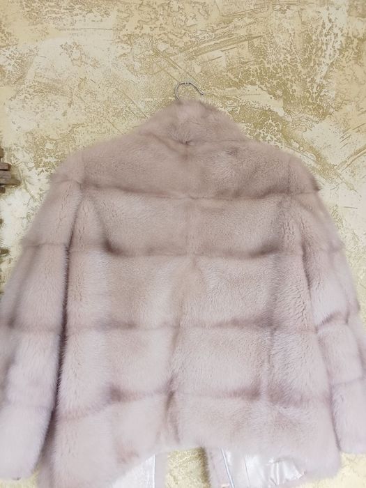 Шуба Норка рожева S-M трансформер