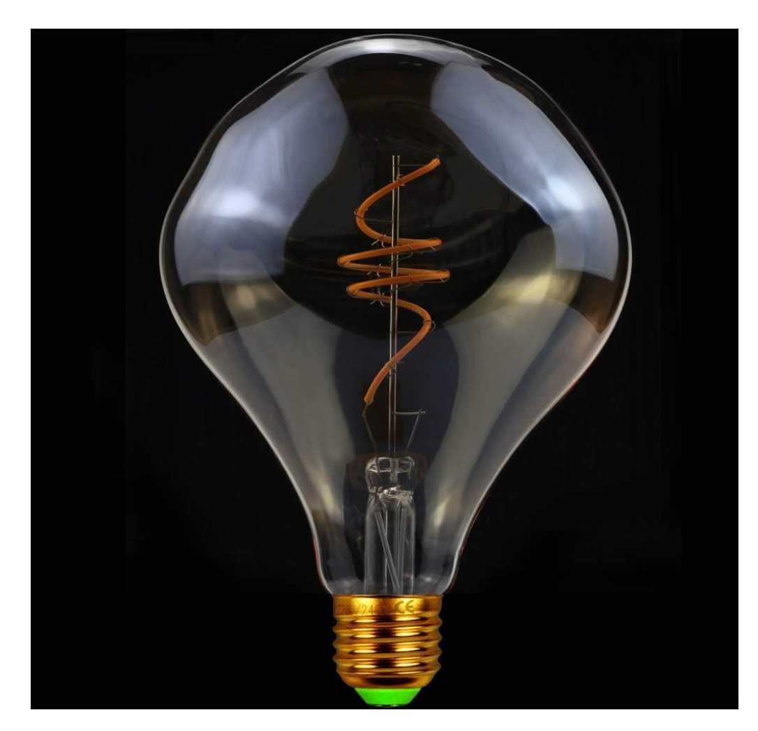 Lampy LED w stylu vintage, 4 W, ściemniane