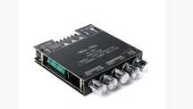 ZK-TB21 на TPA3116D2 Підсилювач  2.1  Bluetooth 50Втx2 + 100Вт