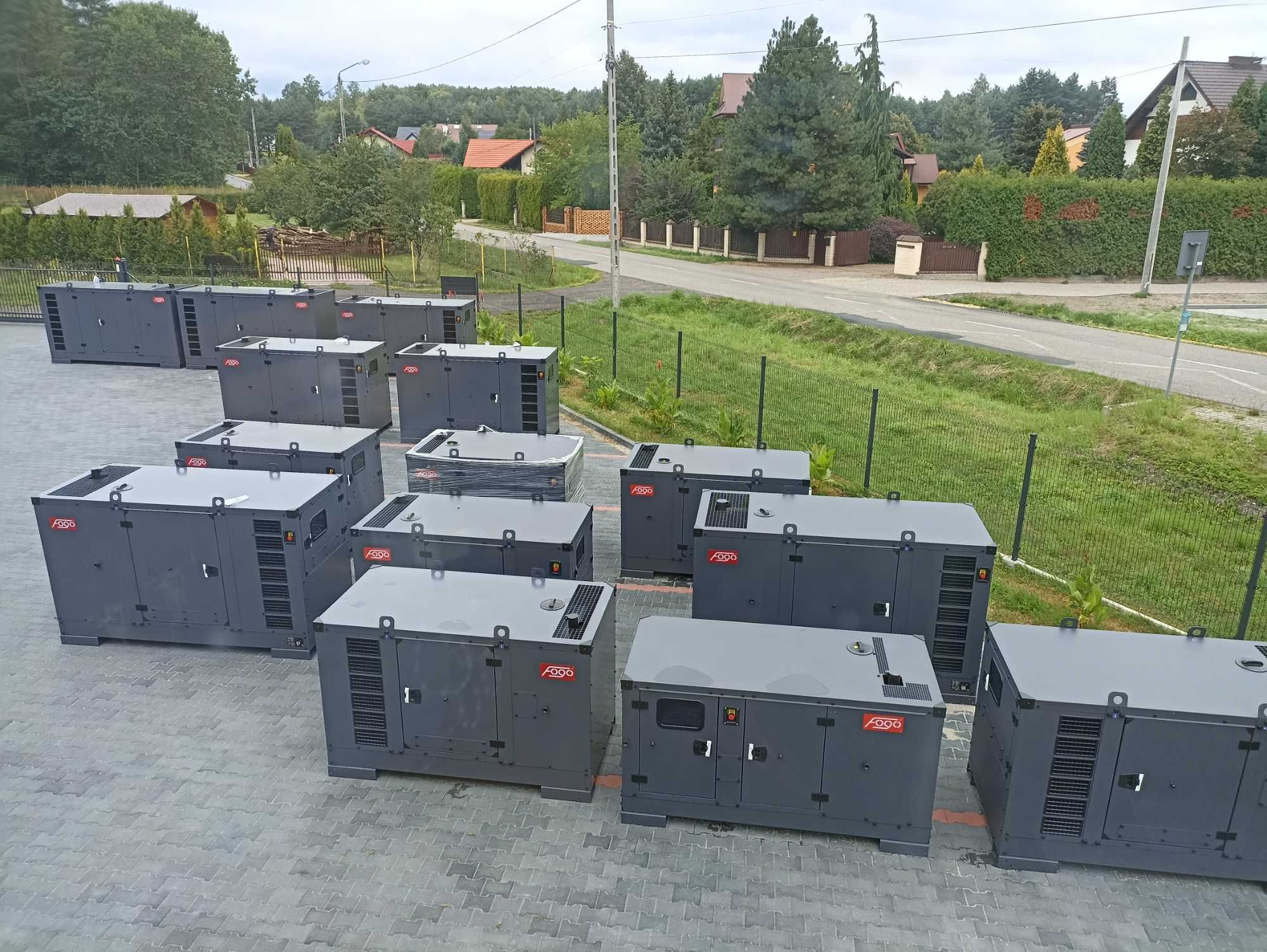 Agregat generator prądotwórczy FOGO FD 60 nowy 60 kVA / 50 kW
