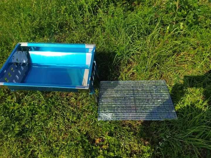 Переносний мангал BBQ-8006 CA-10, мангал для гриля і барбекю