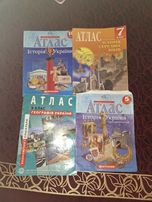 Атлас історія географія 5 7 9 10 клас
