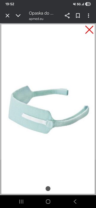 Opaska do rurek tracheostomijnych dla dzieci