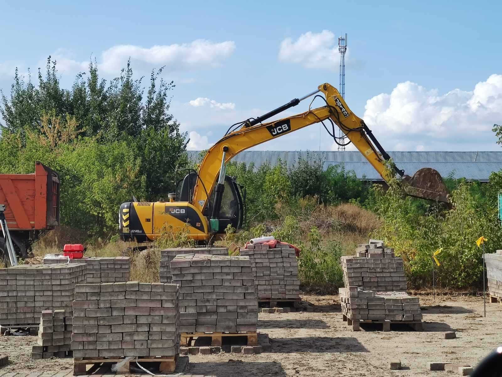 екскаватор послуги,оренда,аренда JCB js 145