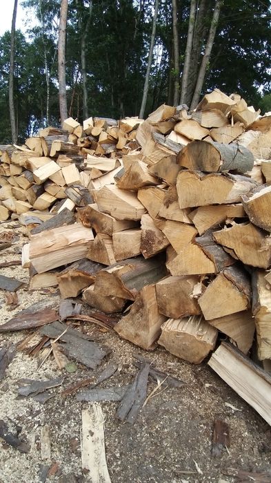 Sezonowane drewno kominkowe opalowe DAB JESION BRZOZA SOSNA OLCHA