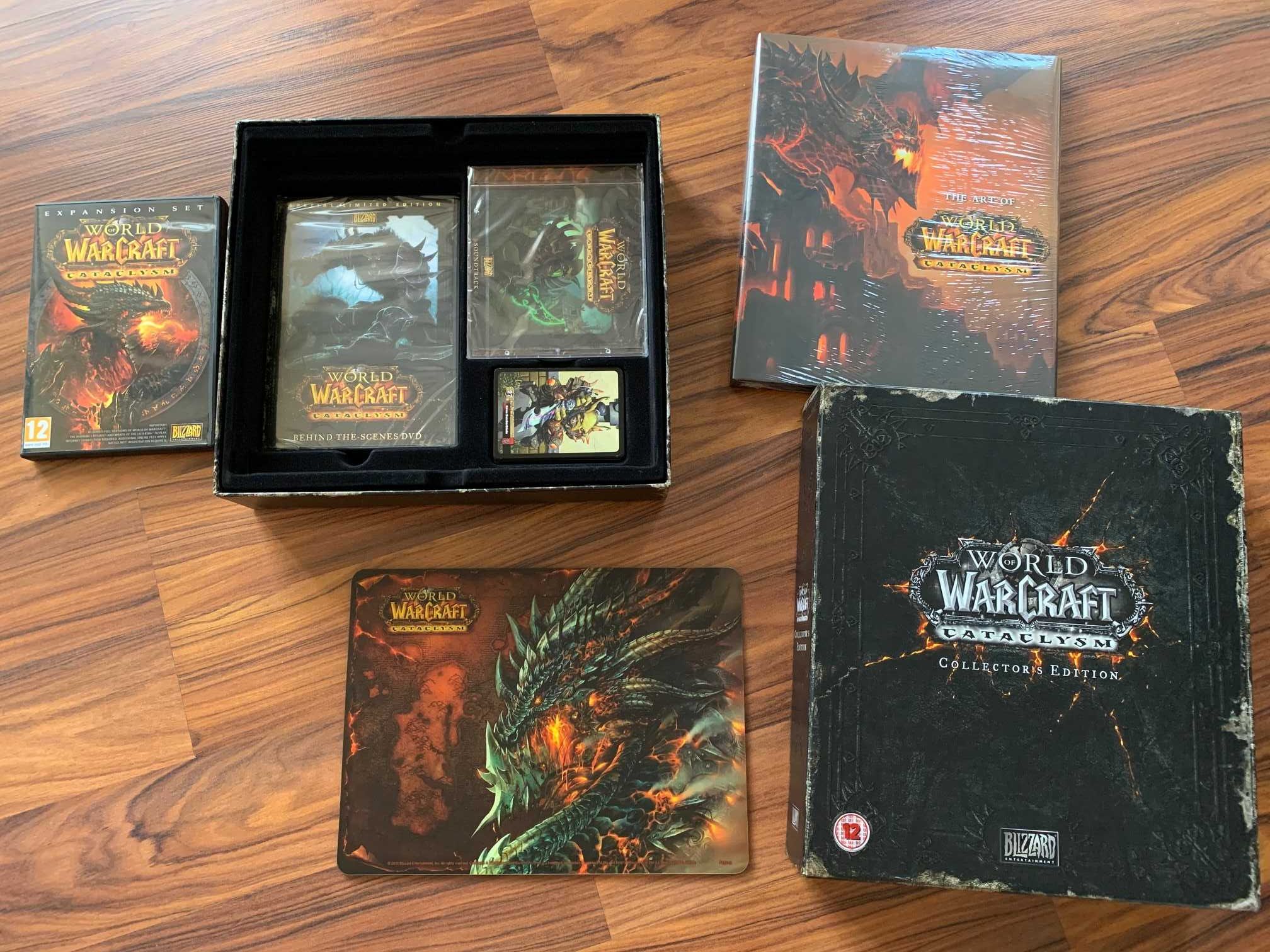 World of Warcraft Cataclysm Катаклизм коллекционное издание евро