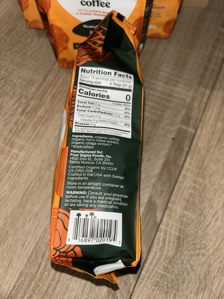 café orgânico Four Sigmatic Think