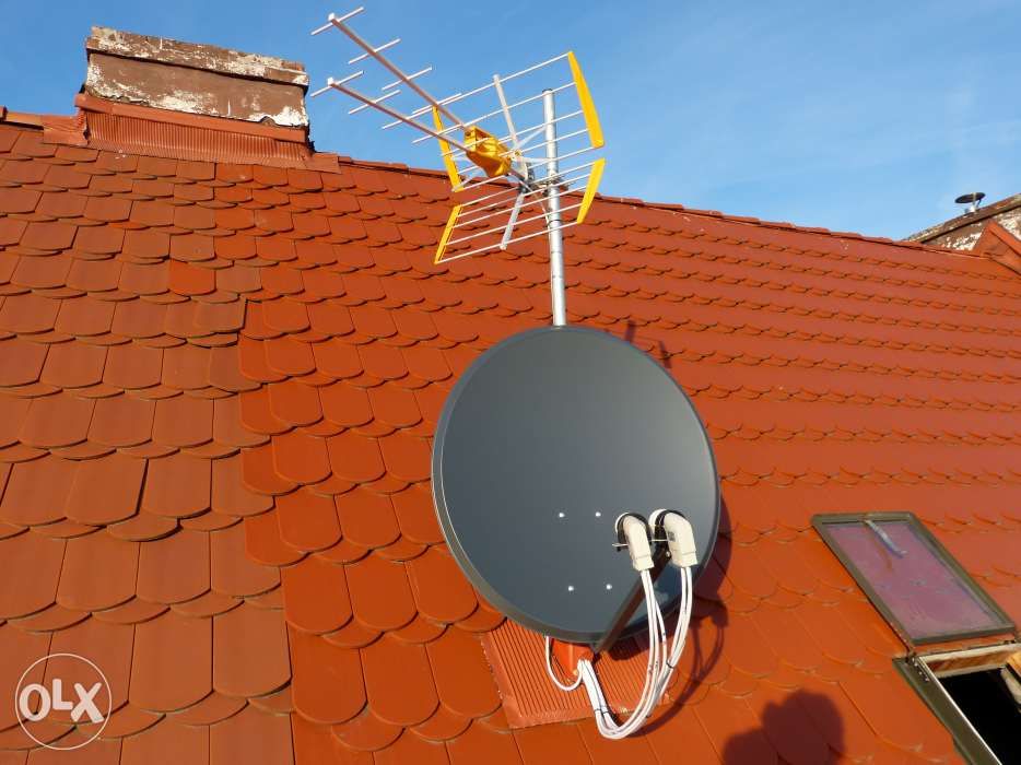 Montaż, ustawienie anten satelitarnych NC+, CP i DVB-T Opole, okolice