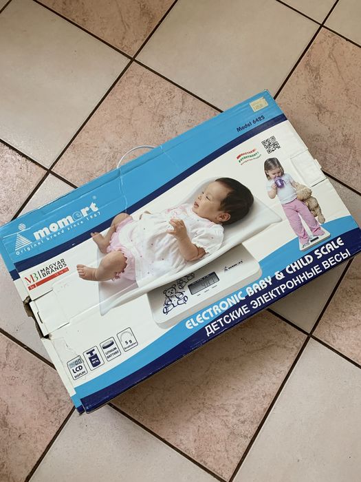 Электронные весы для новорожденных momert