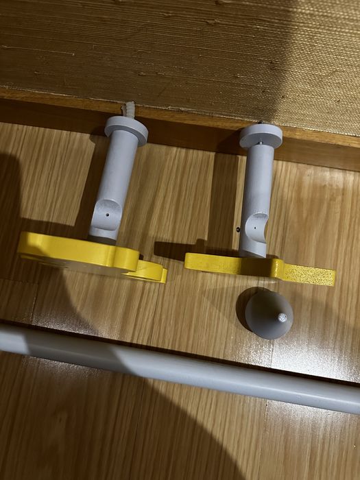 Barão Madeira para Cortinados - Quarto Bébé