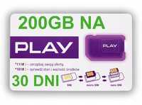 3 x Internet play card 4G LTE Mobile Internet 200GB