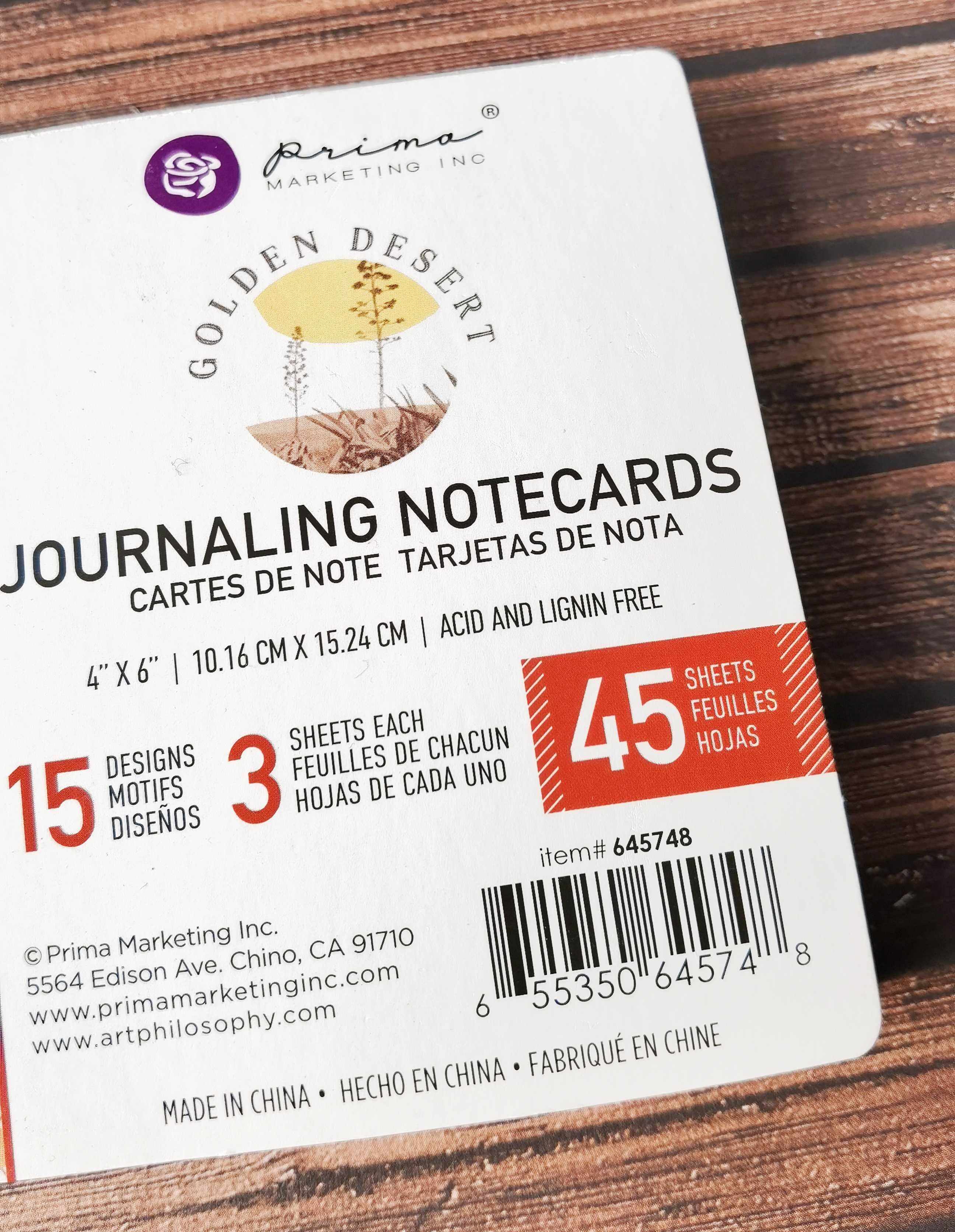 Journaling Cards