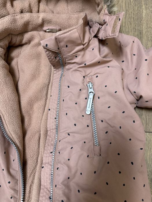 Зимовий комбінезон на дівчинку hm розмір 80