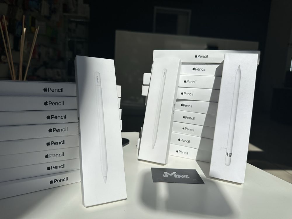 Apple Pencil 1, 2, USB-C Оригинальні Open Box Роспаковані MUWA3, MU8F2