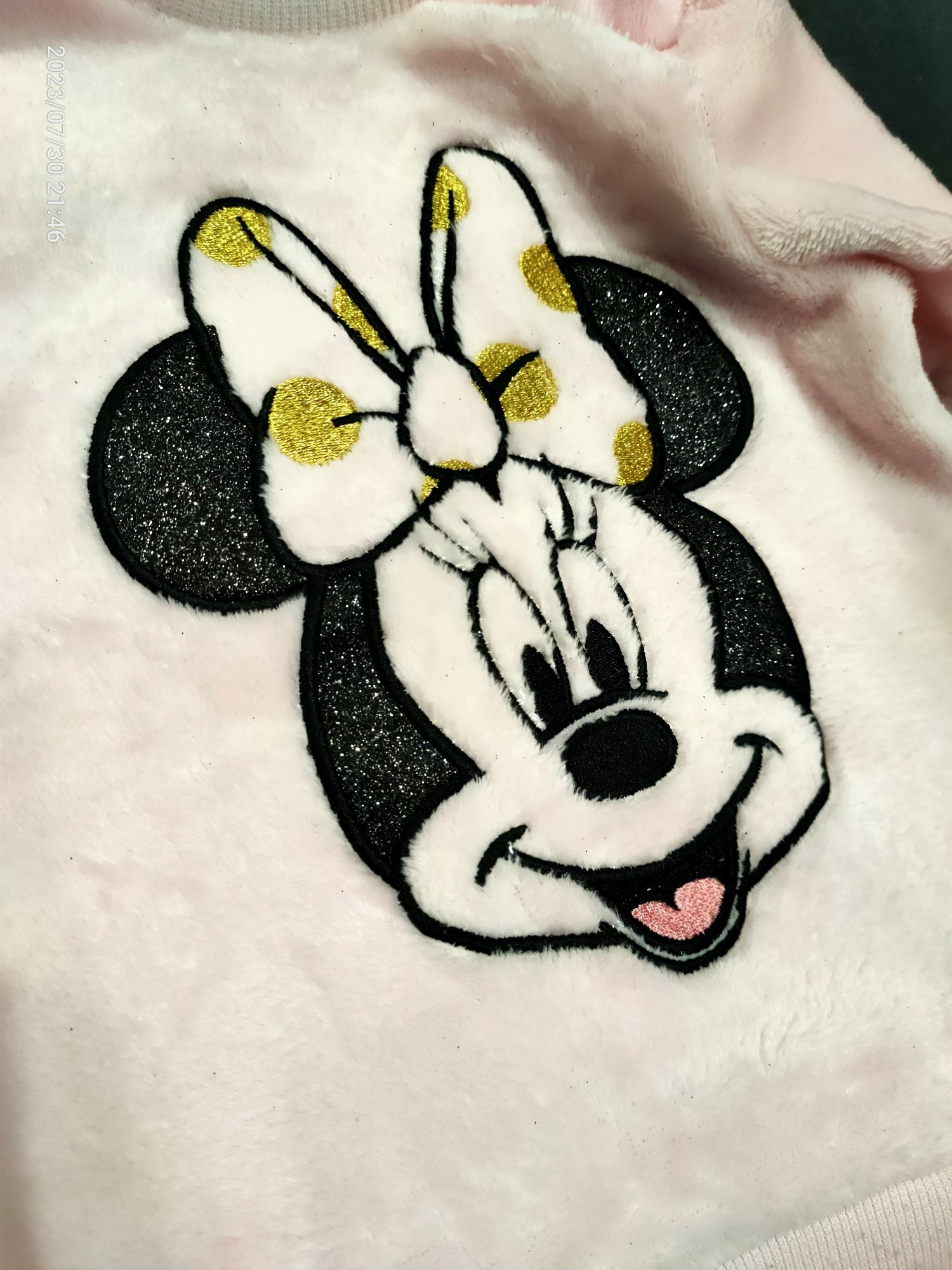 Piękny dres Minnie Mouse roz. 86