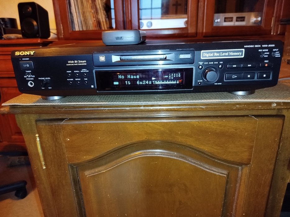 Vendo leitor gravador de mini disc