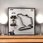 Рамка 2в1 Panini F1 1/43 Williams Renault FW 14b 1992 №5 Nigel Mansell