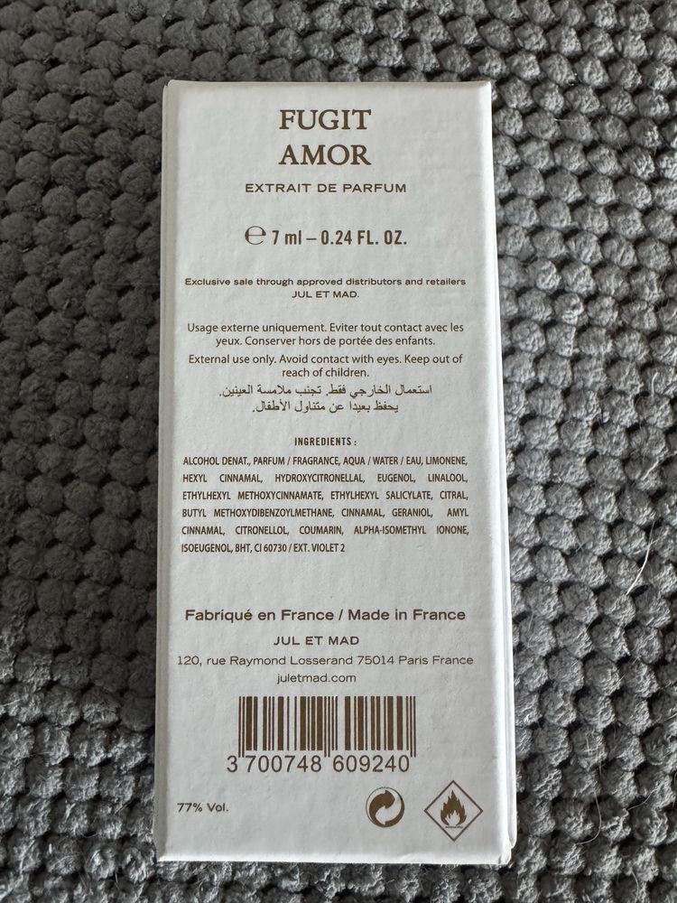 Perfumy Jul Et Mad Fugit Amor EDP 7ml