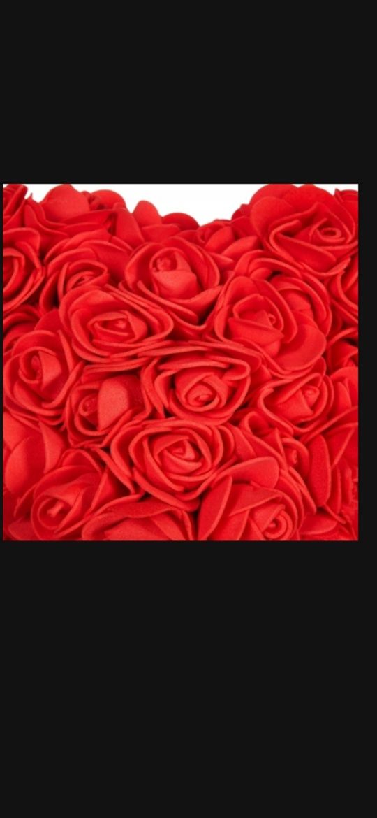 Czerwony Miś Róż 25cm Prezent Kwiatowy⁸