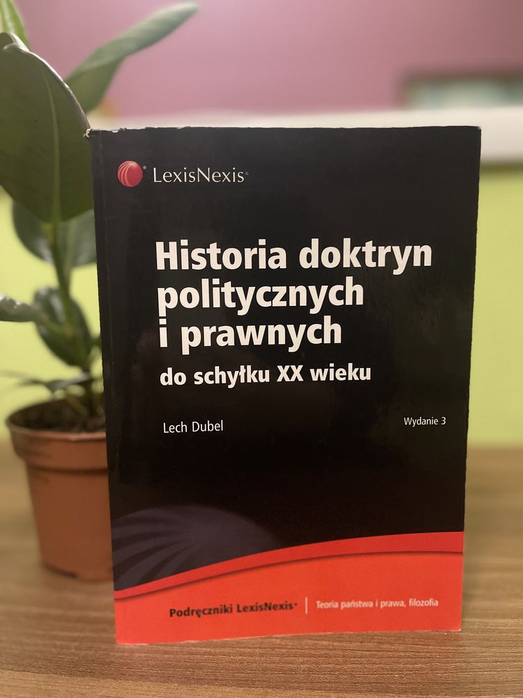 Historia doktryn politycznych i prawnych  prawo Dubel Lech