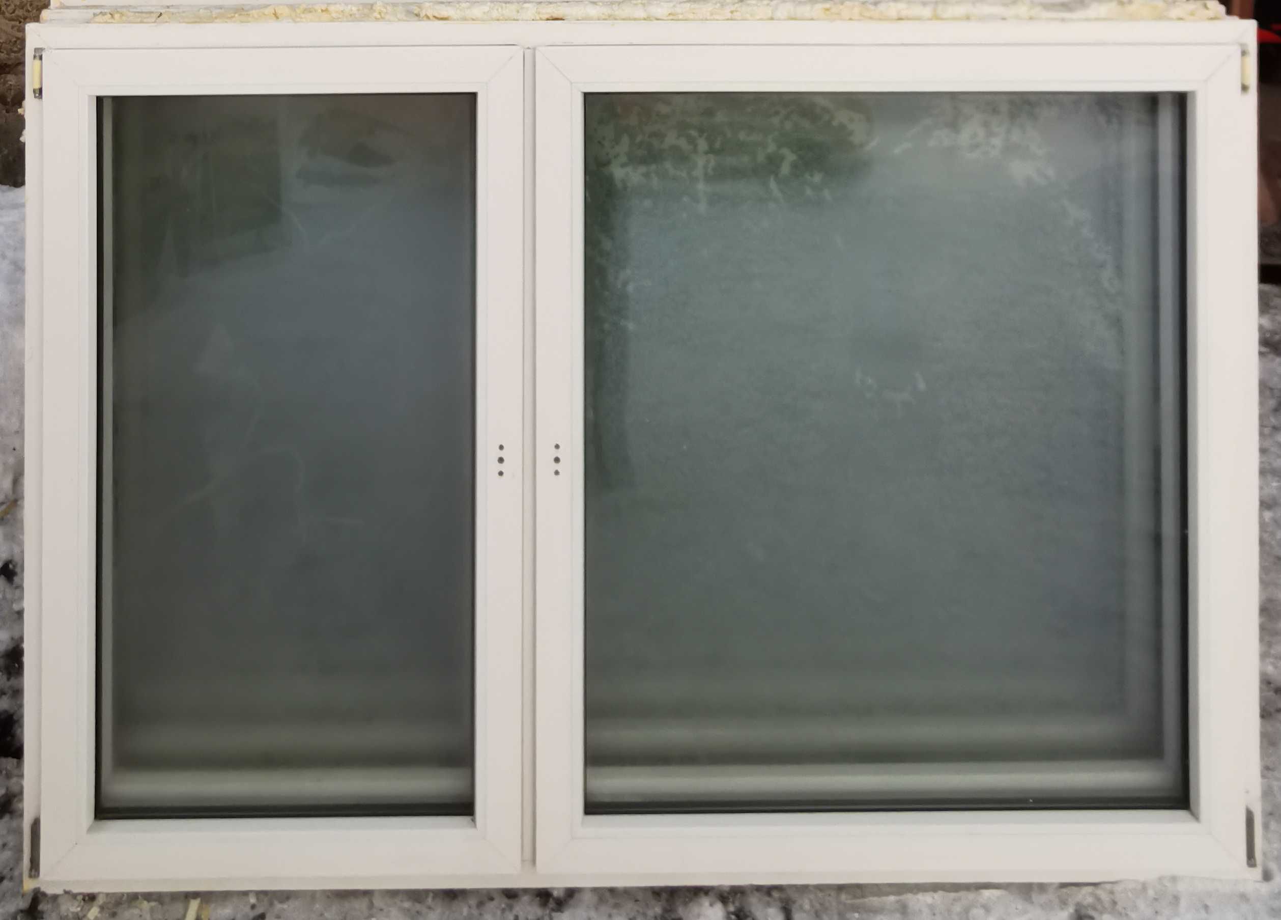 Okno okna PCV białe 153x136, 176x141, 115x148, 207x144