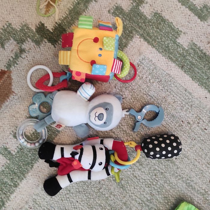 Mata edukacyjna Fisher-Price z grającą papugą