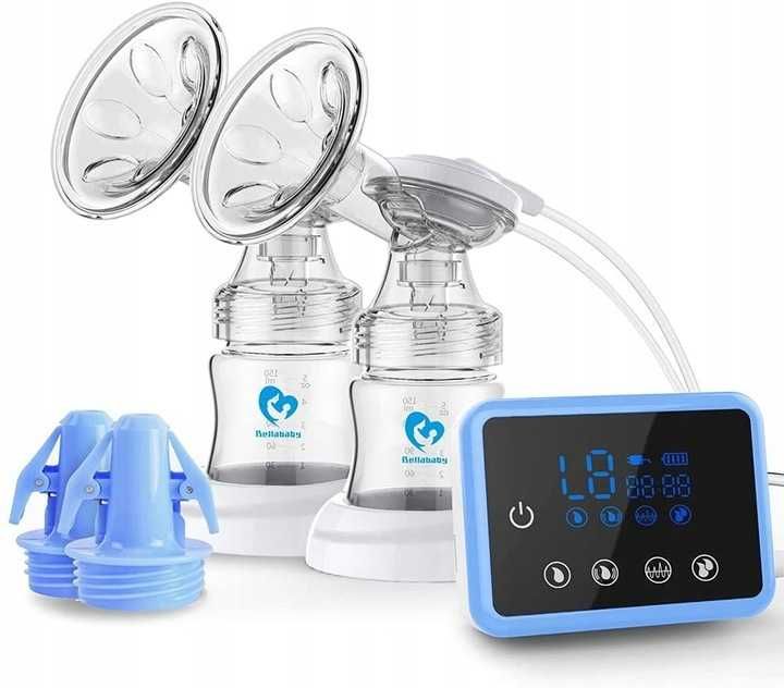 Bellababy przenośny Elektryczny Podwójny laktator z ekranem LCD 7342