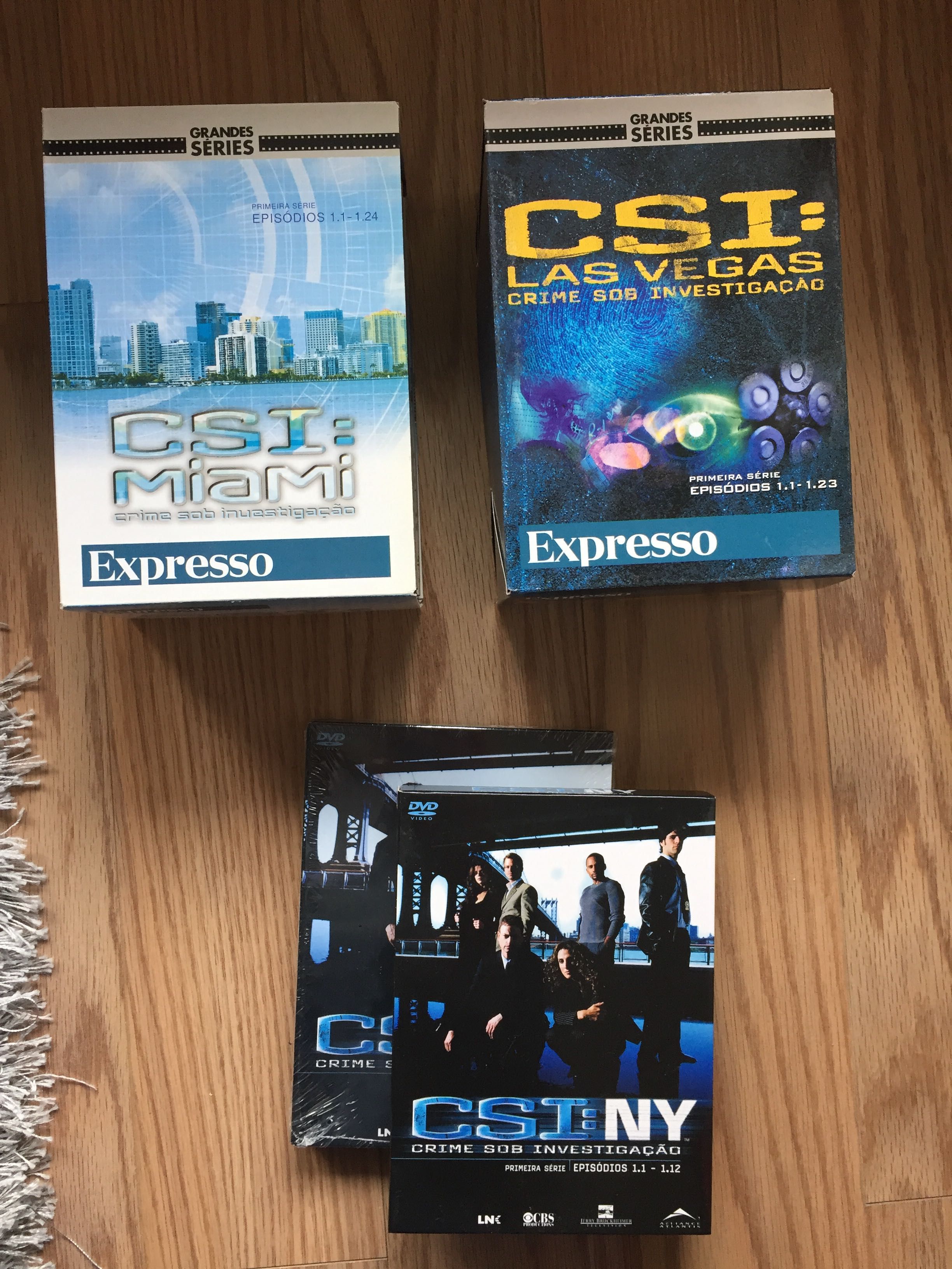 DVD Series CSI Las Vegas / New York / Miami