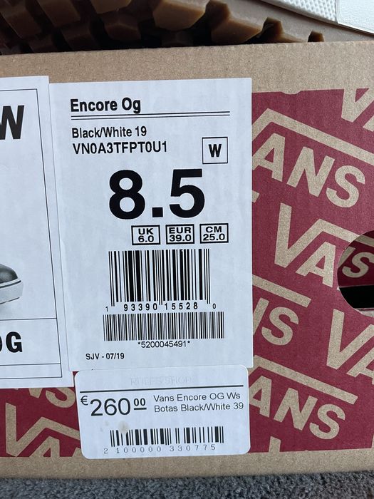 Botas de Snowboard Vans Encore OG n•39