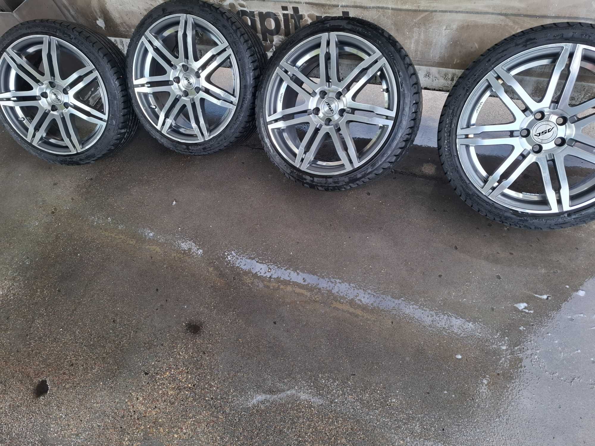 ASA 4 x felga aluminiowa 17" z oponami