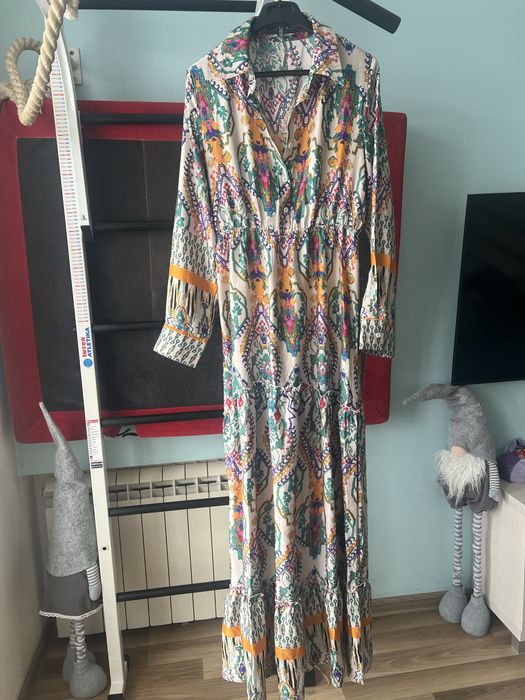 Сукня в стилі бохо максі