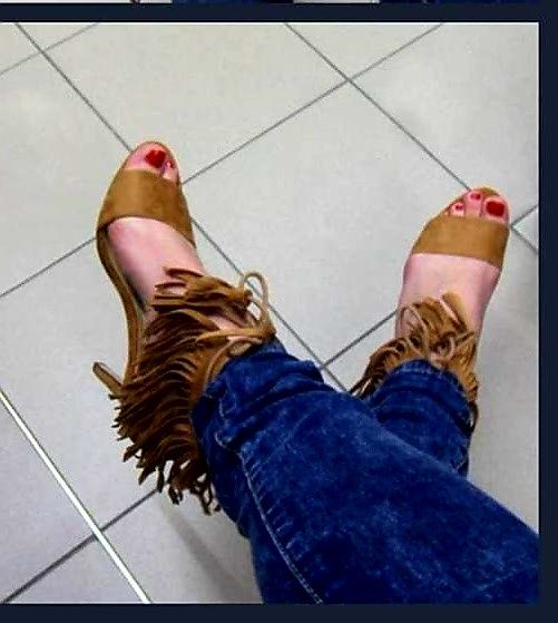 Buty sandały frędzle boho camel i czarne r 40 i 39, 38
