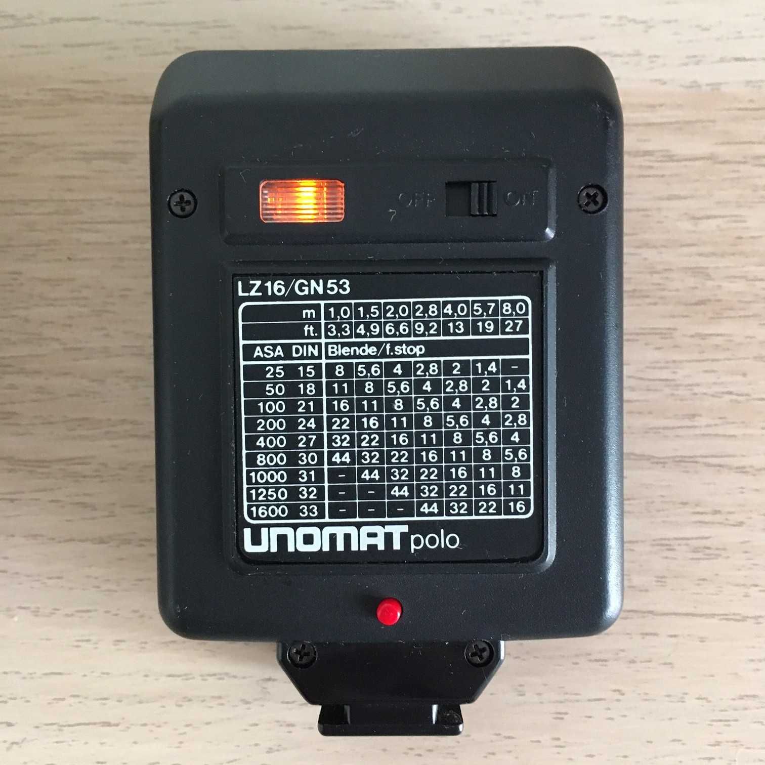 Flash para máquina fotográfica Unomat Polo