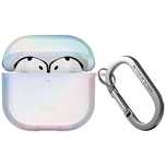 Etui UNIQ Iridescia na AirPods 4 Hang Case - holo biał
