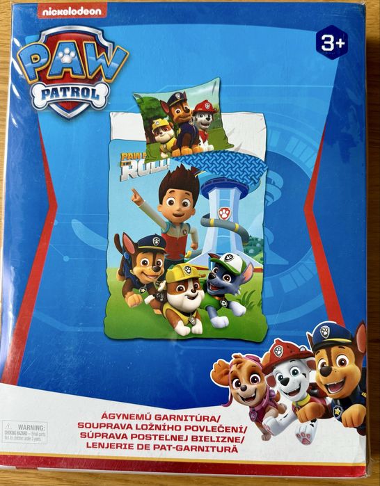 2 x Pościel Psi Patrol Kołdra 200 x 140cm  + Poduszka 80 x 70 cm NOWA
