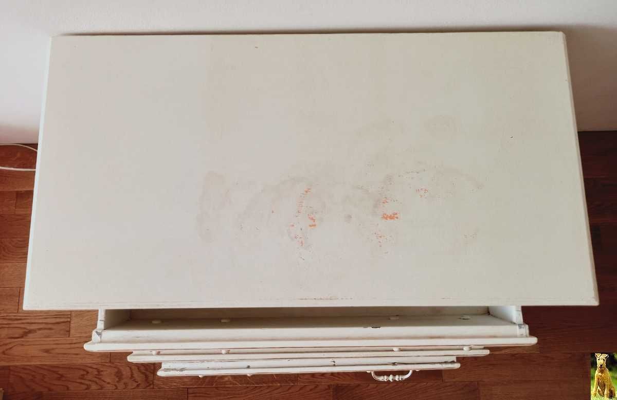 Komoda Drewniana Drewno Bielona Shabby Chic, Vintage