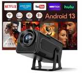 HY320 NTV Android 13 Inteligentny Projektor z  Aplikacjami TV