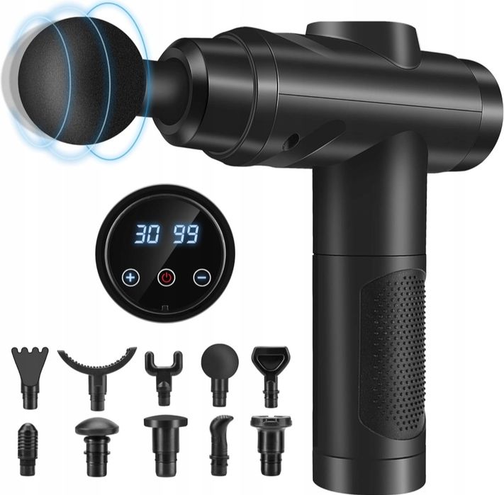 Pistolet Wibracyjny do Masażu Mięśni Masażer Perkusyjny